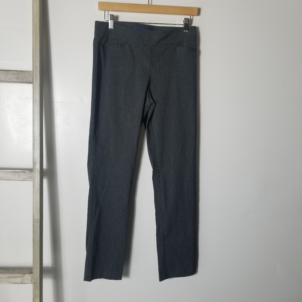 APT 9 BRYNN GRAY DRESS PANTS SIZE 8 PETITE